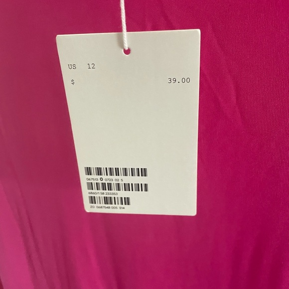 & Other Stories by H&M Hot Pink Barbiecore Women's Turtleneck - Picture 4 of 5